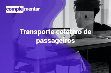 Banner do curso gratuito: Transporte Coletivo.