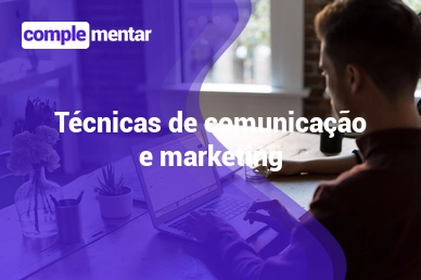 Banner do curso gratuito: Técnicas de Comunicação e Marketing
