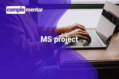 Banner do curso gratuito: MS Project