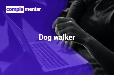 Banner do curso gratuito: Dog Walker