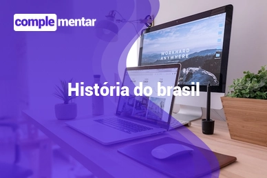Banner do curso gratuito: História do Brasil